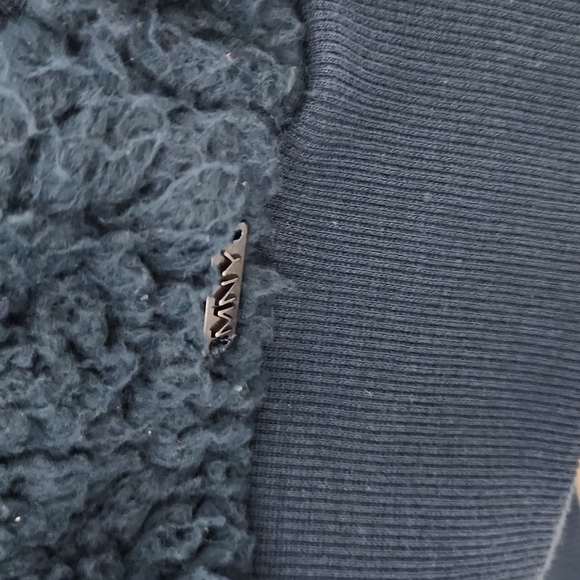 Jacket, Teal Blue/Green Soft, Fuzzy, Teddy Bear 🧸 Hoodie, Zipup, Womens, - Picture 3 of 10